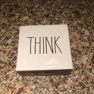 Rae Dunn decor block